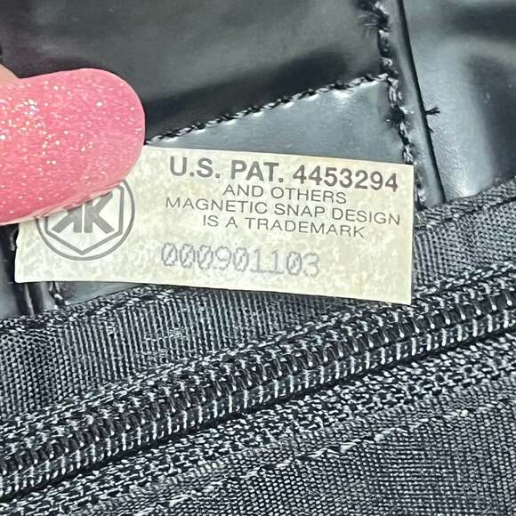 Amanda Smith Black Faux Fur Satchel Crossbody Purse - Picture 3 of 11